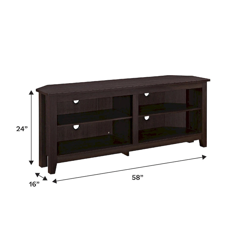Meuble TV d'angle 58 pouces