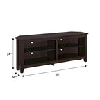 Meuble TV d'angle 58 pouces