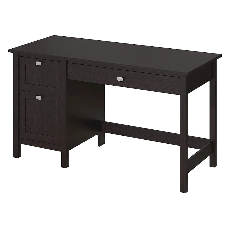 Bureau informatique de 137 cm avec tiroirs