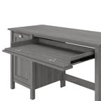 Bureau informatique de 137 cm avec tiroirs
