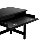 Bureau informatique de 137 cm avec tiroirs