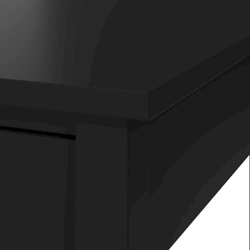 Bureau informatique de 137 cm avec tiroirs