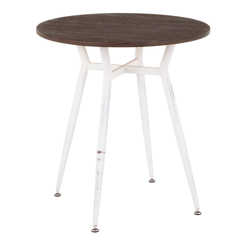 Table de salle à manger ronde industrielle