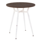 Table de salle à manger ronde industrielle