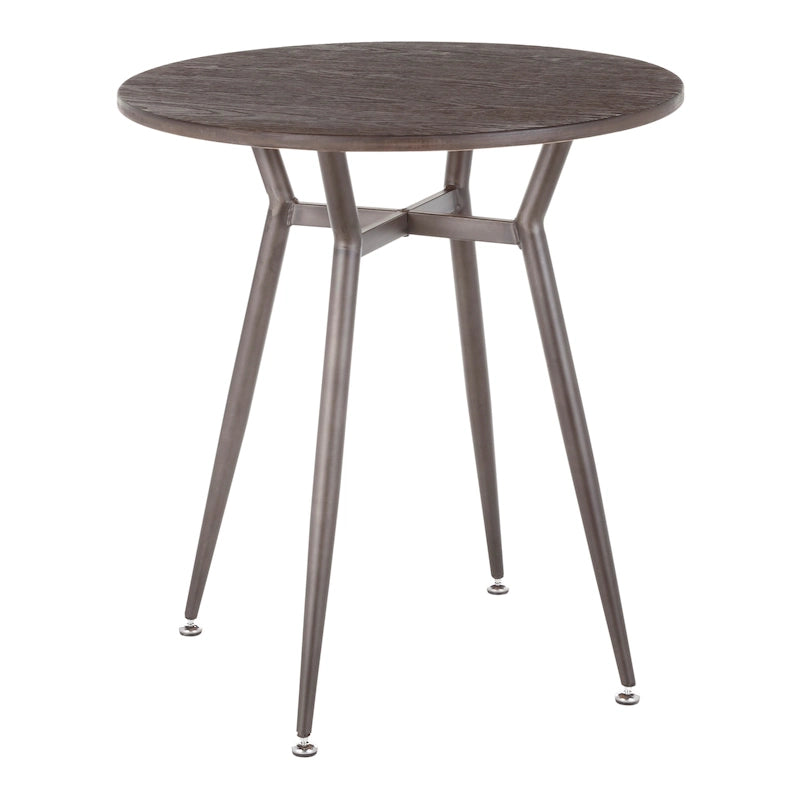 Table de salle à manger ronde industrielle