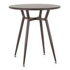 Table de salle à manger ronde industrielle