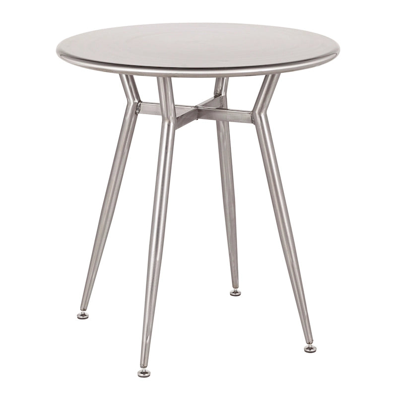 Table de salle à manger ronde industrielle