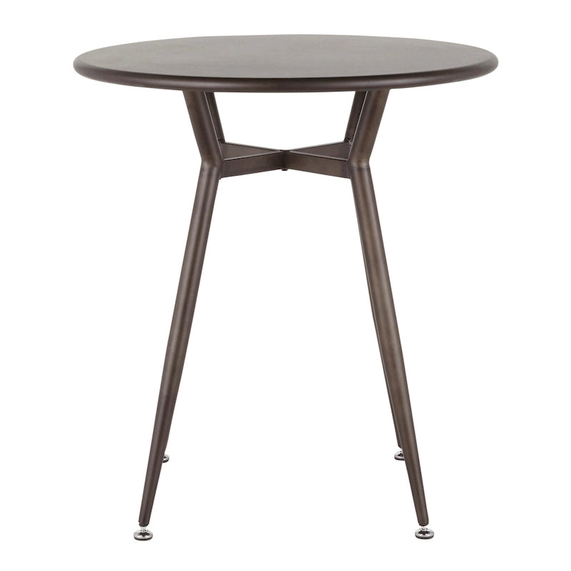 Table de salle à manger ronde industrielle