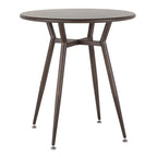 Table de salle à manger ronde industrielle