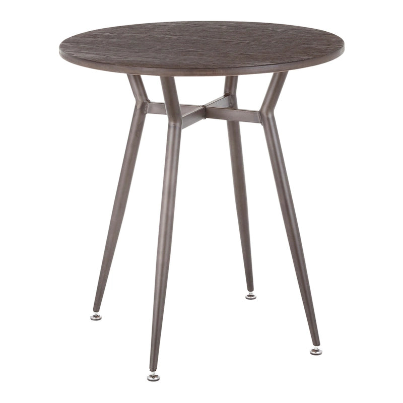 Table de salle à manger ronde industrielle