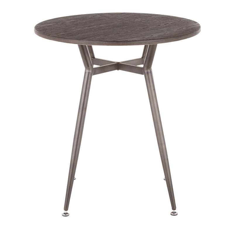 Table de salle à manger ronde industrielle