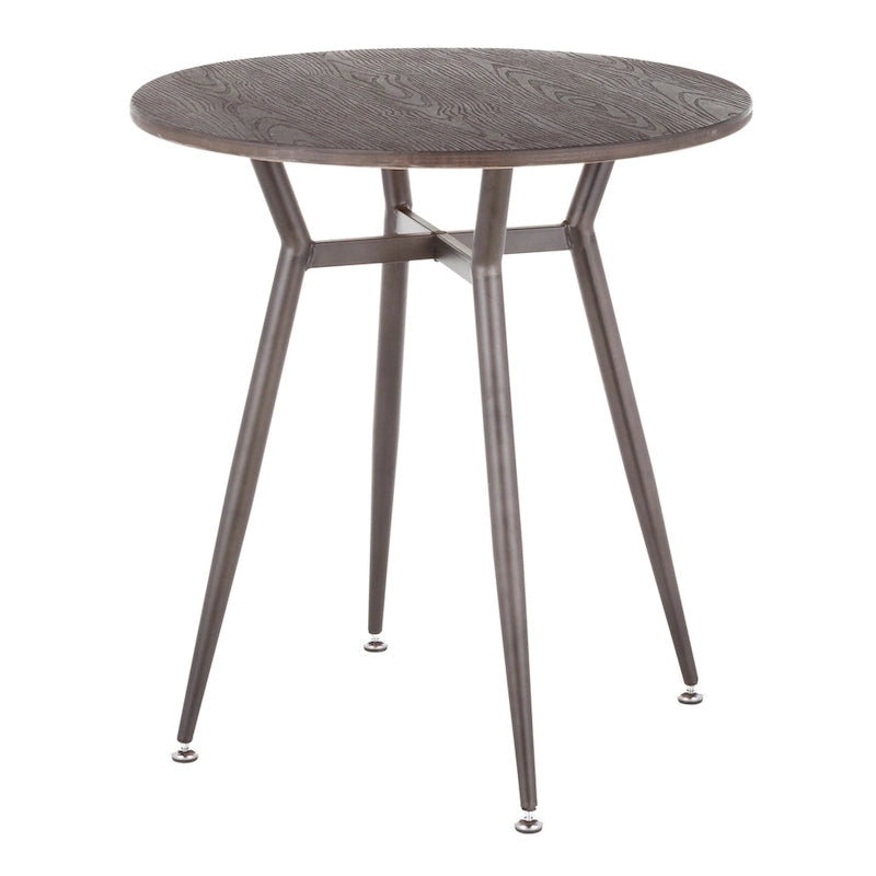Table de salle à manger ronde industrielle