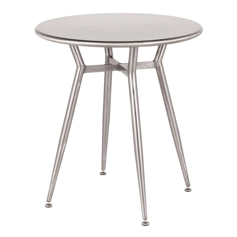Table de salle à manger ronde industrielle