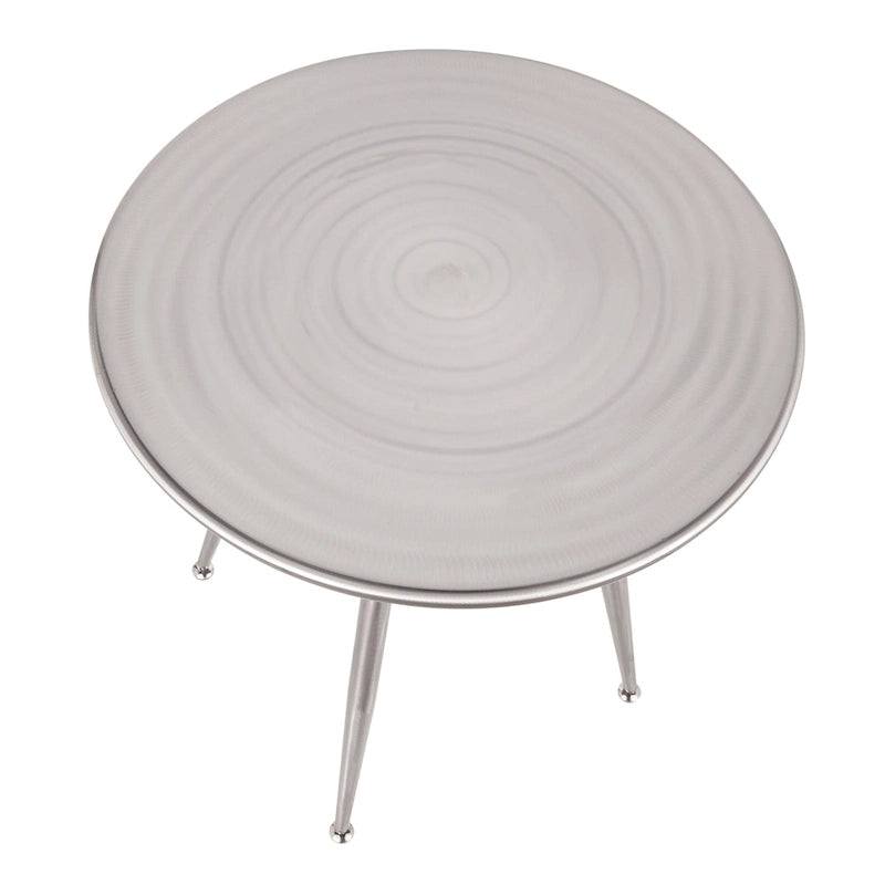 Table de salle à manger ronde industrielle
