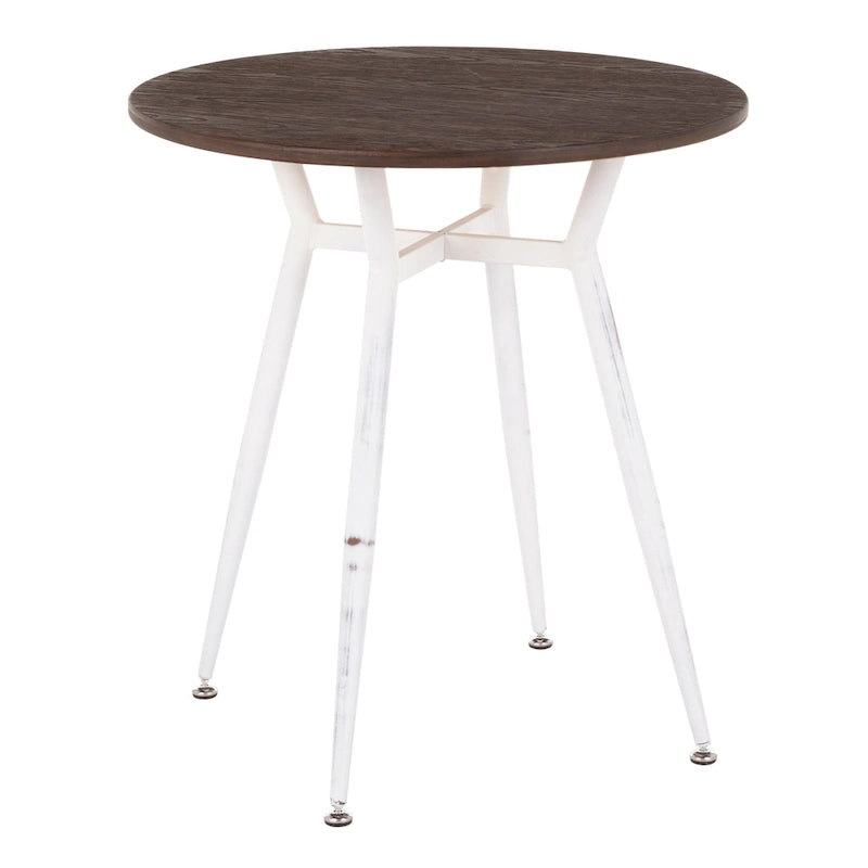 Table de salle à manger ronde industrielle