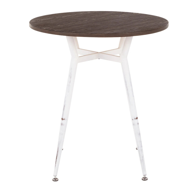 Table de salle à manger ronde industrielle