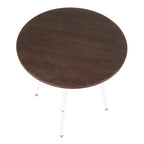 Table de salle à manger ronde industrielle