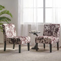 Fauteuil d'appoint contemporain en tissu