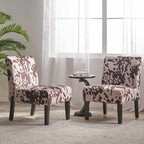 Fauteuil d'appoint contemporain en tissu