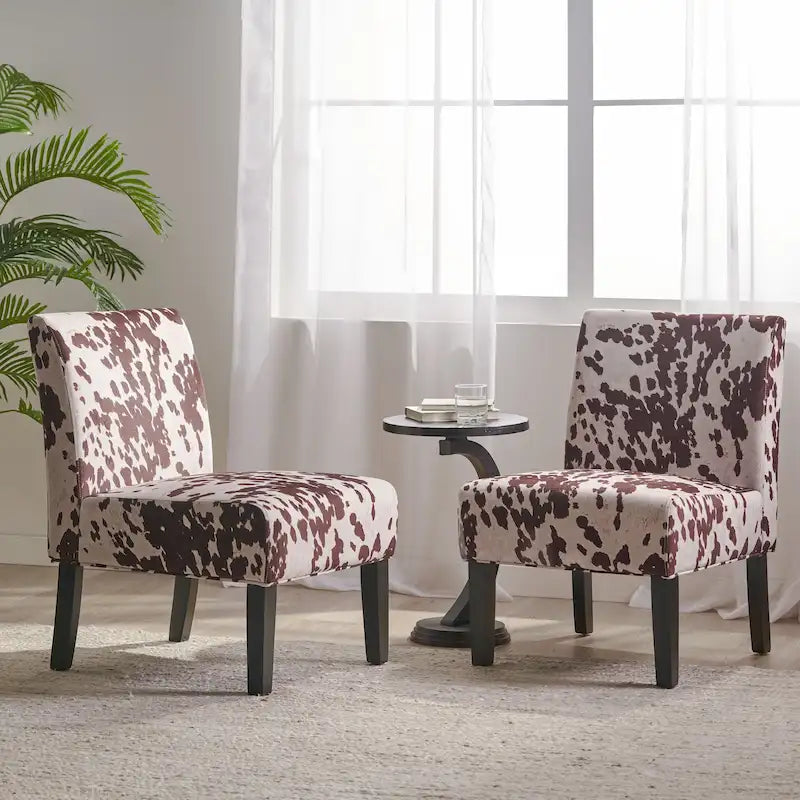 Fauteuil d'appoint contemporain en tissu
