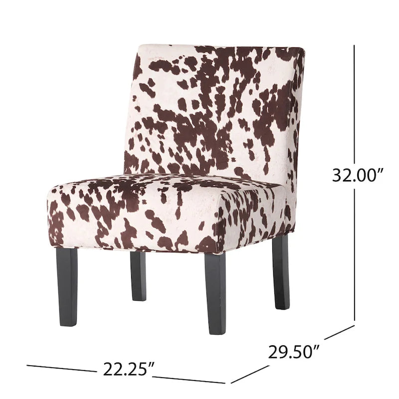 Fauteuil d'appoint contemporain en tissu