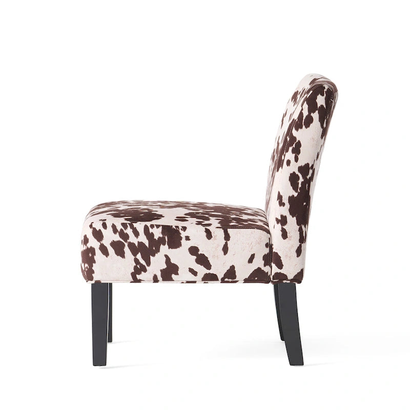 Fauteuil d'appoint contemporain en tissu