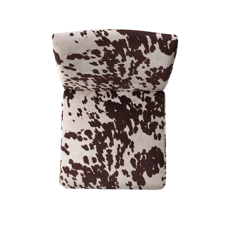 Fauteuil d'appoint contemporain en tissu