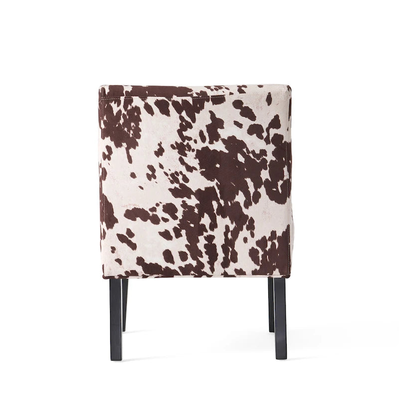 Fauteuil d'appoint contemporain en tissu