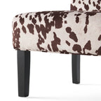 Fauteuil d'appoint contemporain en tissu