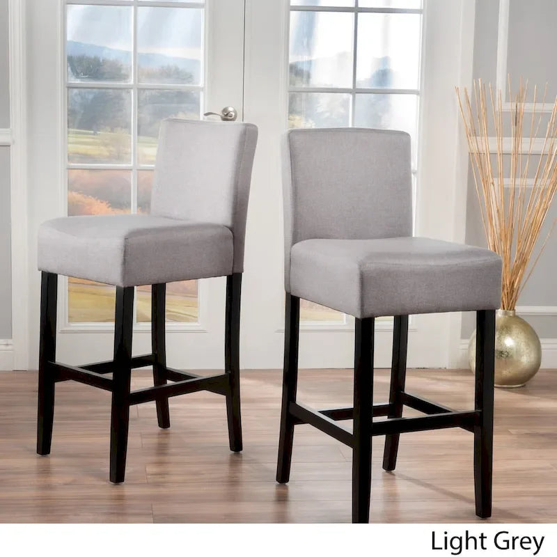 Tabouret de bar en tissu de 30 pouces