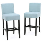 Tabouret de bar en tissu de 30 pouces