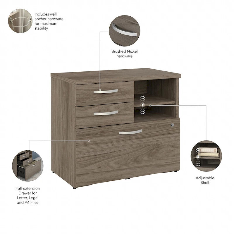 Armoire de bureau avec tiroirs