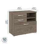 Armoire de bureau avec tiroirs