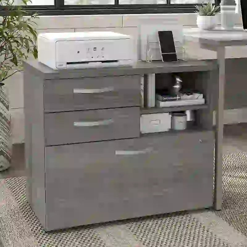 Armoire de bureau avec tiroirs