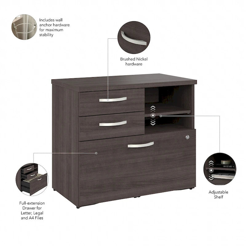 Armoire de bureau avec tiroirs
