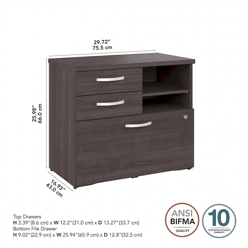 Armoire de bureau avec tiroirs