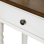 Console 1 étagère en bois traditionnel de 96,5 cm