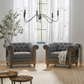 Fauteuil club en tissu