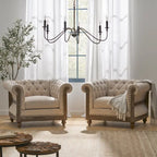 Fauteuil club en tissu