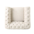 Fauteuil club en tissu