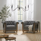 Fauteuil club en tissu