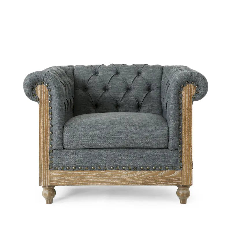 Fauteuil club en tissu