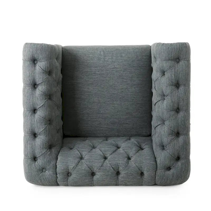 Fauteuil club en tissu