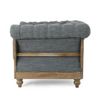 Fauteuil club en tissu