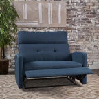 Fauteuil de club inclinable 2 places en tissu