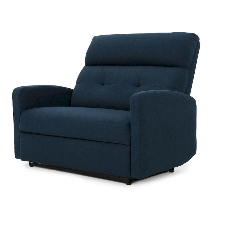Fauteuil de club inclinable 2 places en tissu