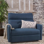 Fauteuil de club inclinable 2 places en tissu