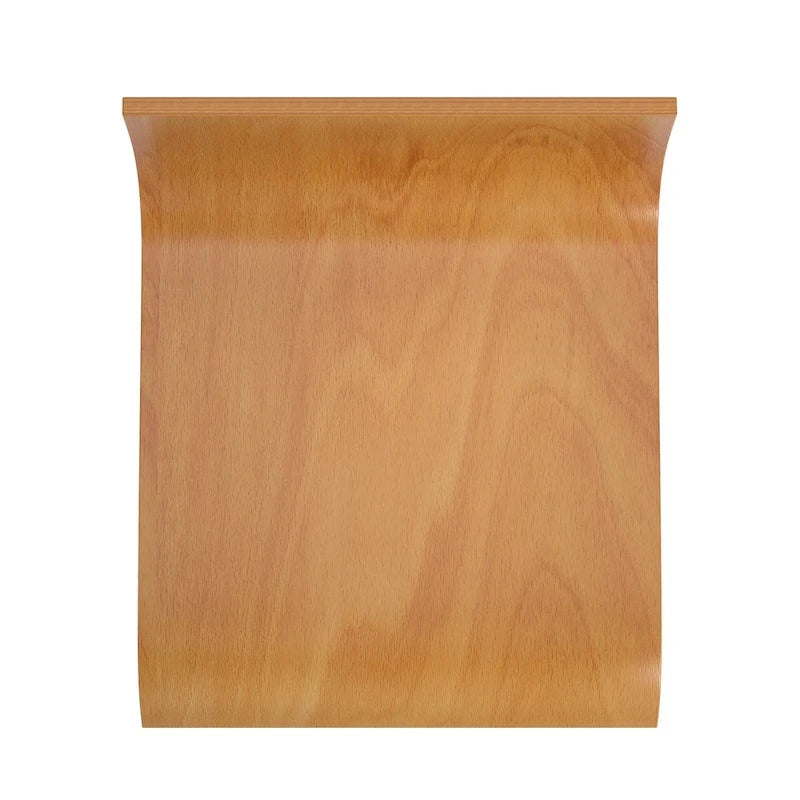 Tabouret pivotant en bois, style milieu de siècle