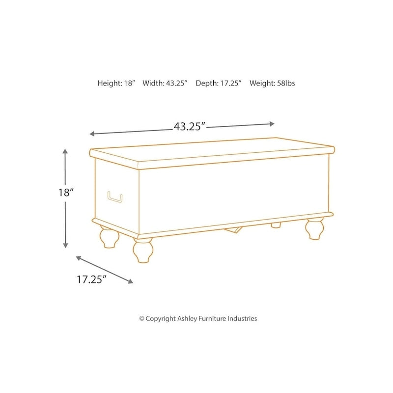 Banc de rangement sculpté médaillon blanc antique