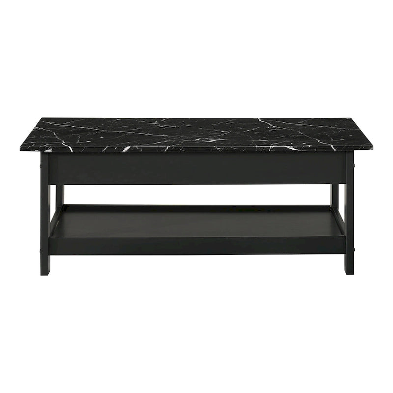 Table basse et table d'appoint en hévéa de style transitoire avec tiroir